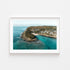 Taste of Paradise tropical seascape in white frame - coastal photography wall art