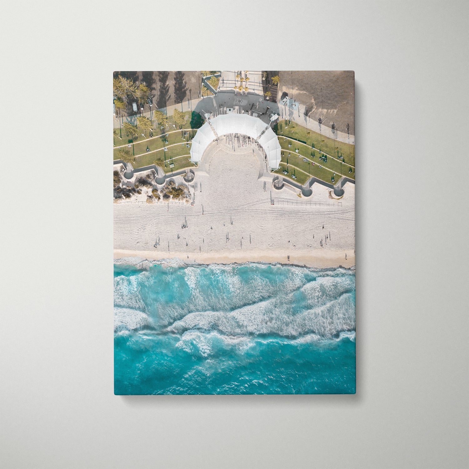 Top Down Scarborough Art Print - Through Our Lens