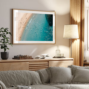 Towards The Ocean Art Print - Through Our Lens