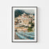 Towering Positano Art Print - Through Our Lens