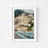 Towering Positano Art Print - Through Our Lens