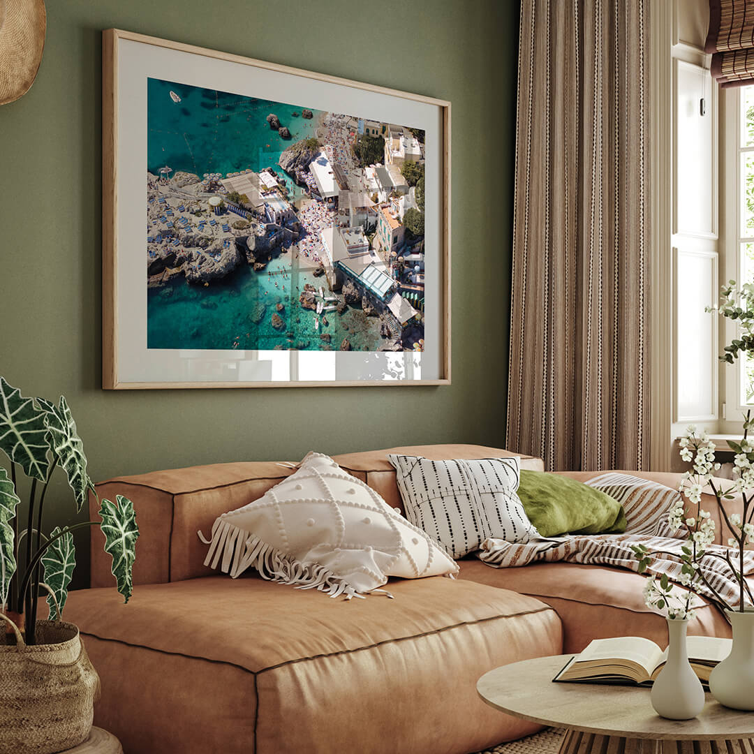 Under the Capri Sun Art Print