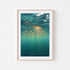 Underwater Rays Art Print - Through Our Lens