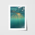 Underwater Rays Art Print - Through Our Lens