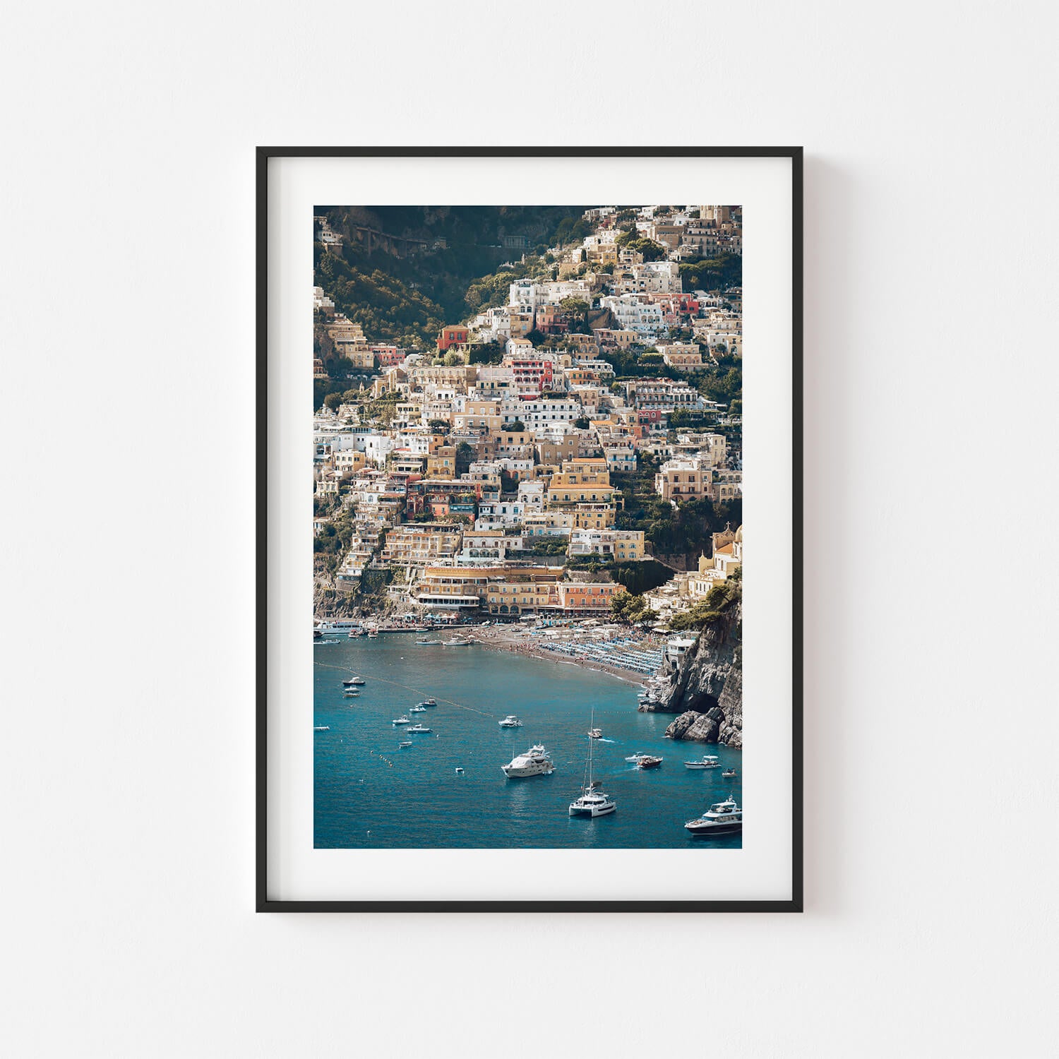 Vertical Village Art Print