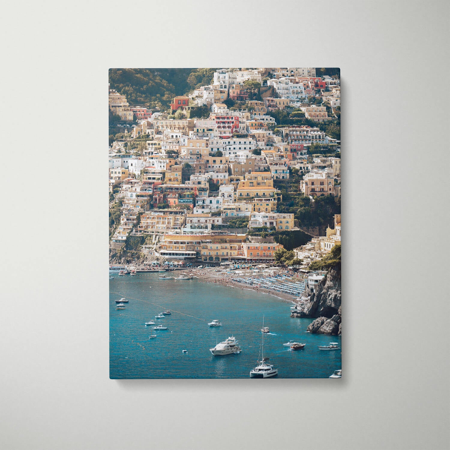 Vertical Village Art Print