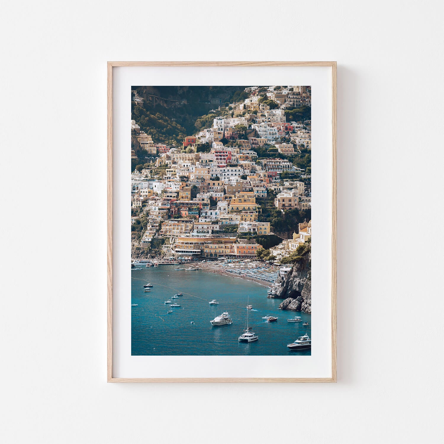 Vertical Village Art Print