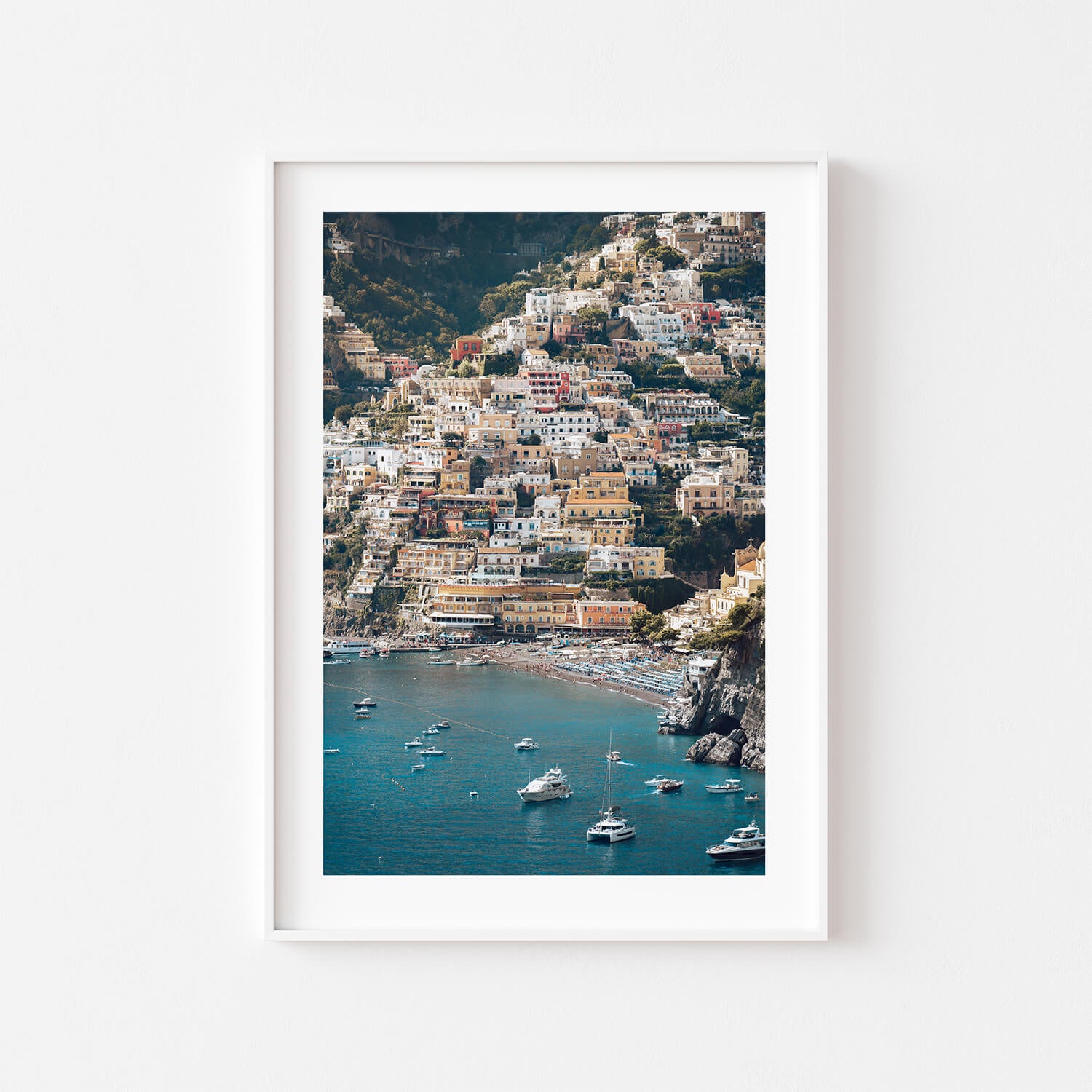 Vertical Village Art Print