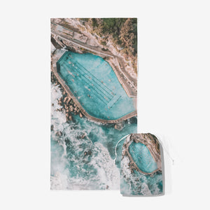 When In Bronte Beach Towel - Through Our Lens
