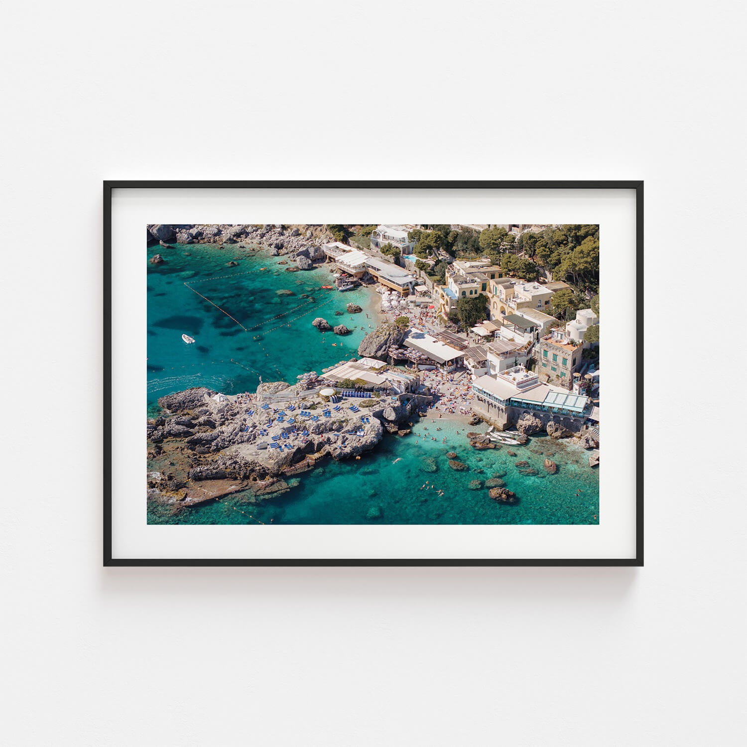 When in Capri Art Print