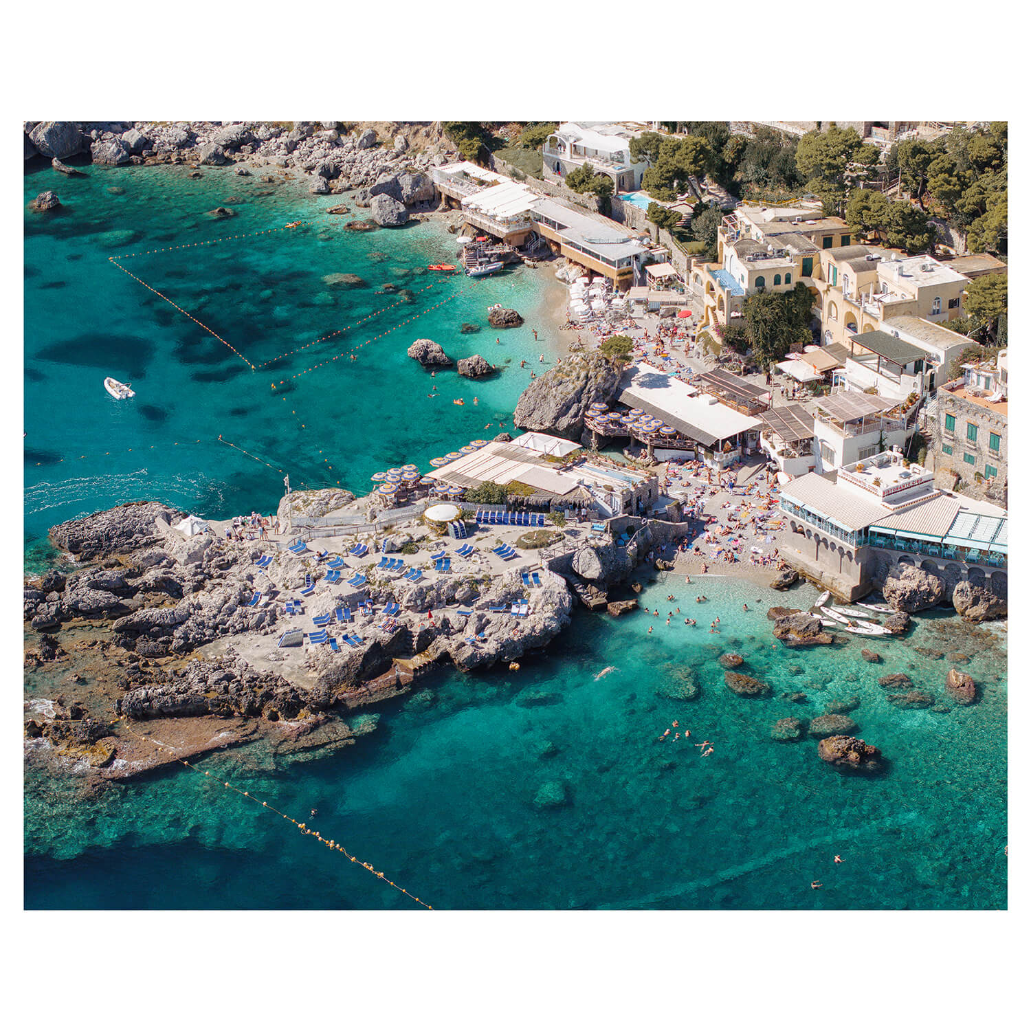 When in Capri Art Print