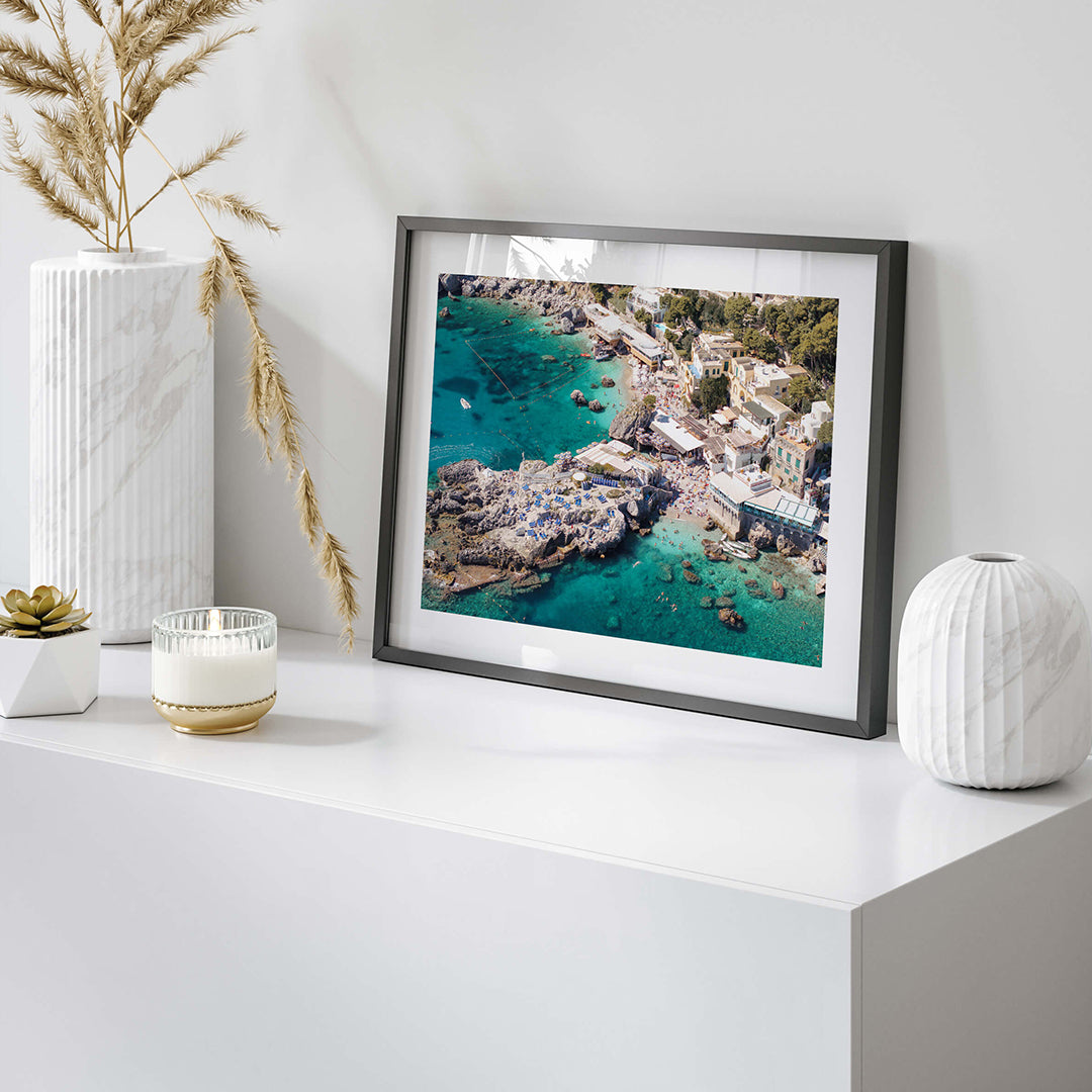 When in Capri Art Print