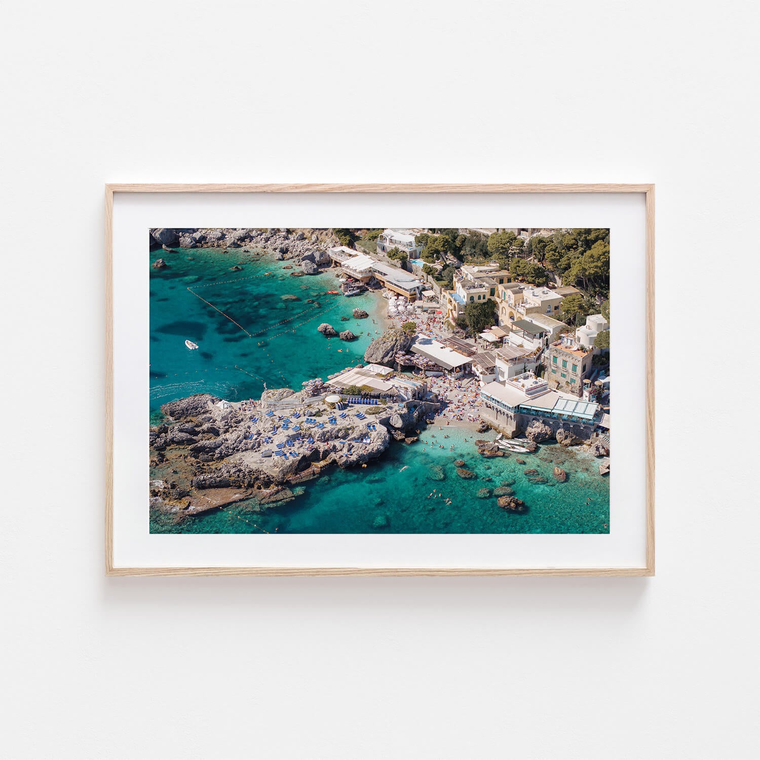When in Capri Art Print