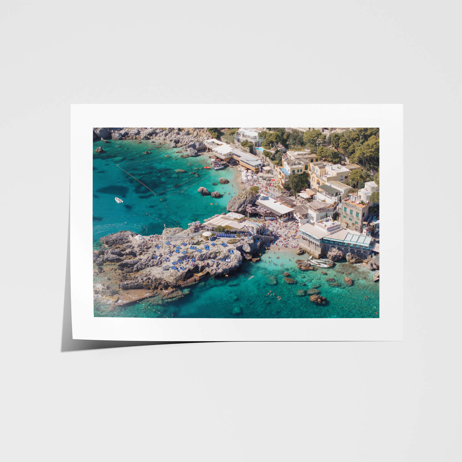 When in Capri Art Print