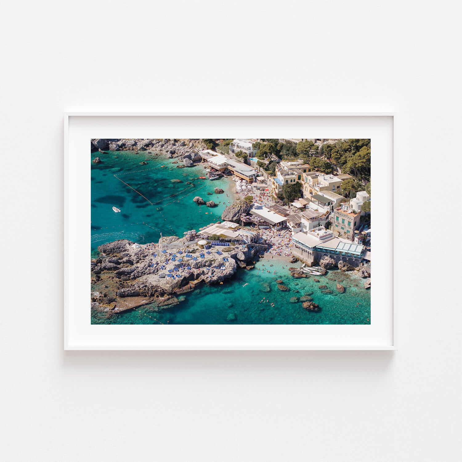When in Capri Art Print