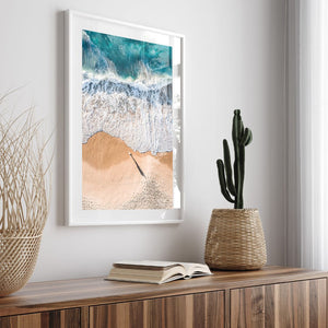 Yellow Sand Art Print - Through Our Lens