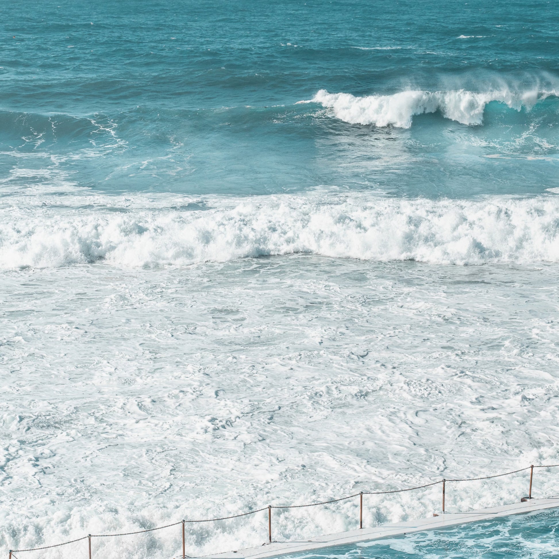 Icebergs Hustle Art Print