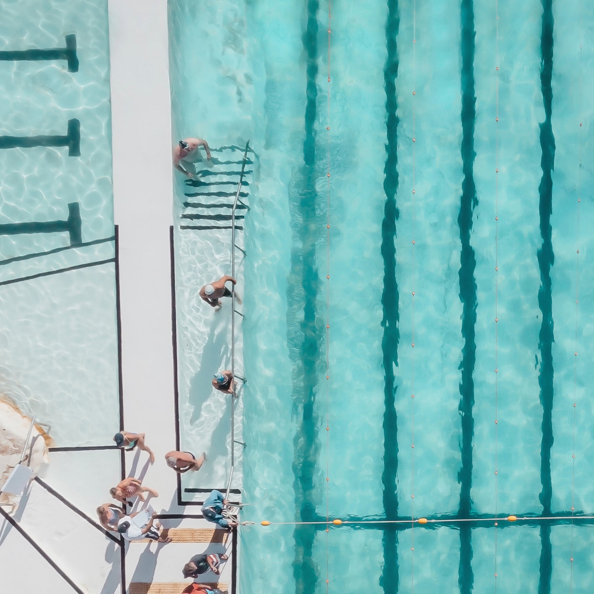 Sundays at Icebergs Art Print