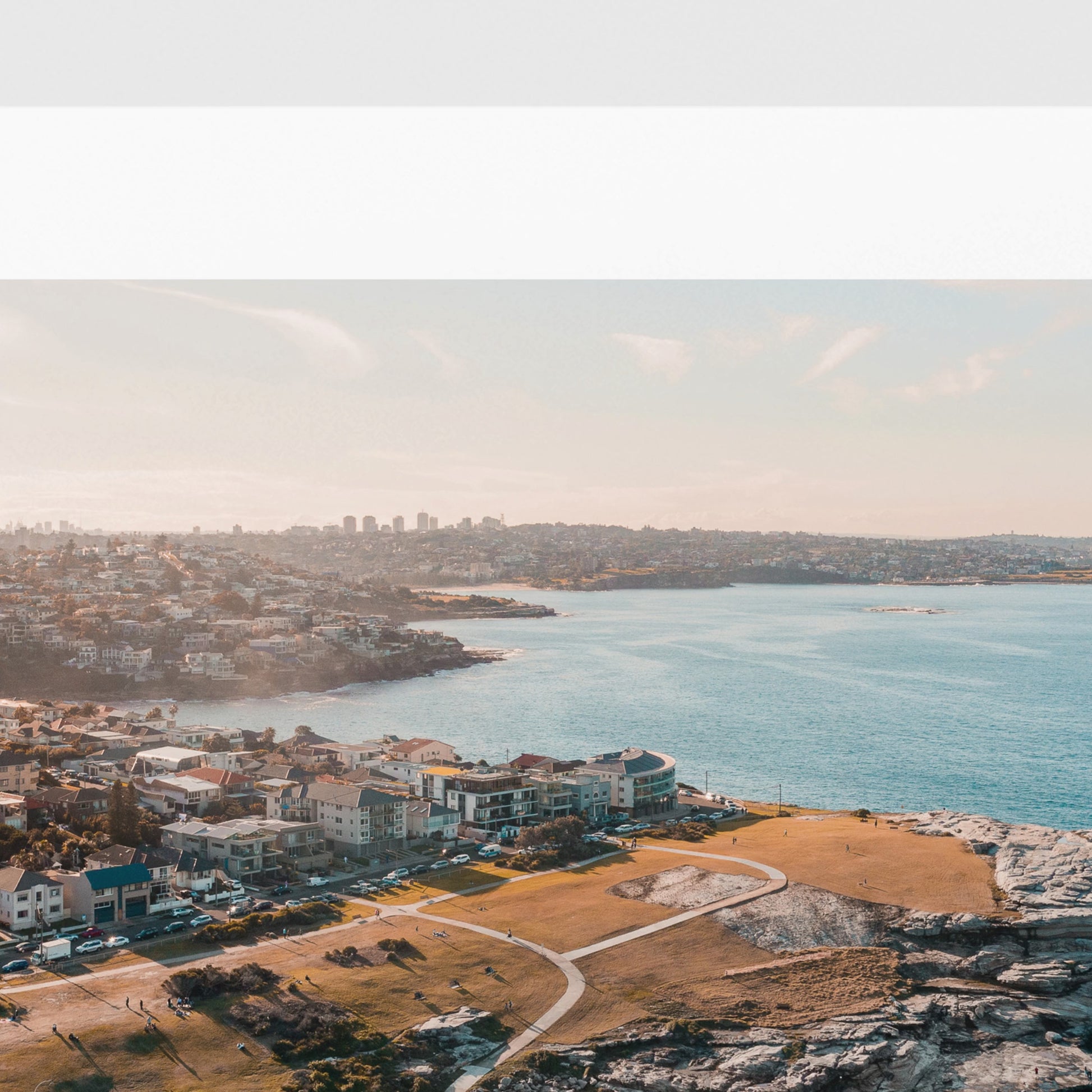 Overlooking Maroubra Art Print