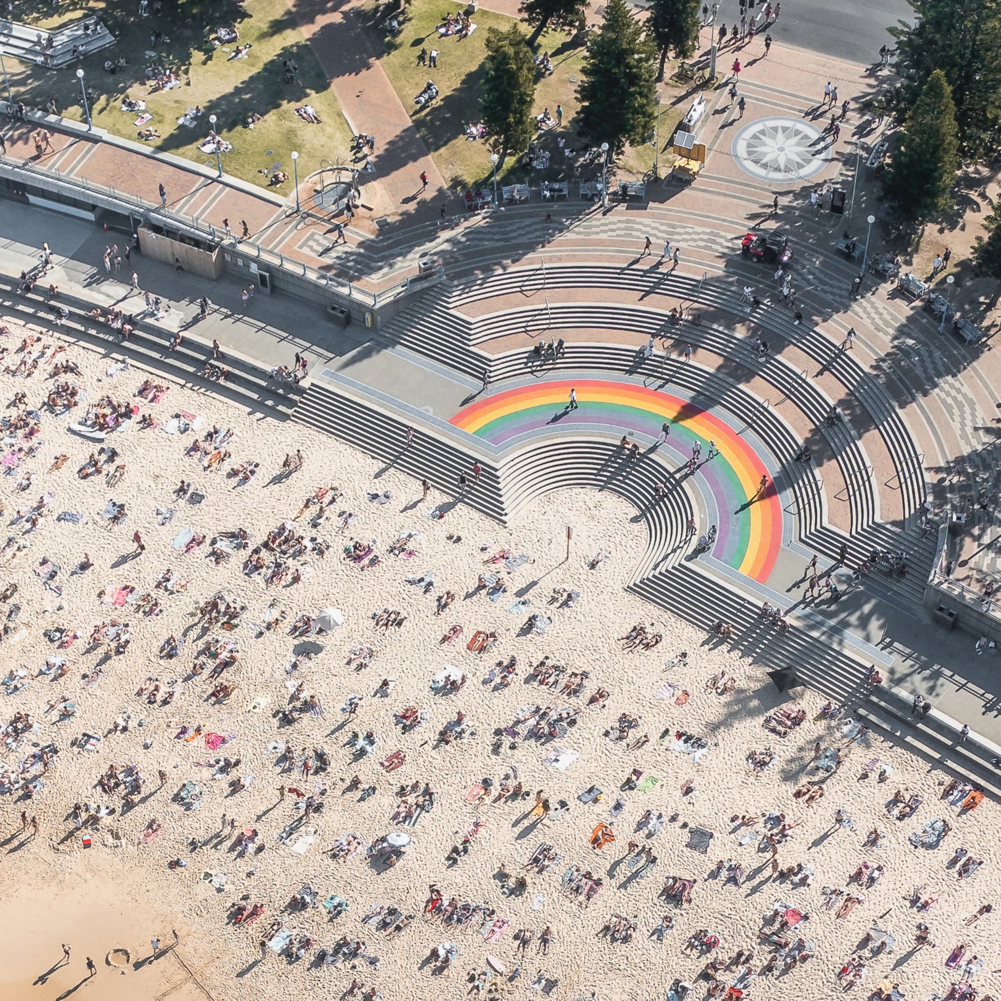 Coogee Living Art Print