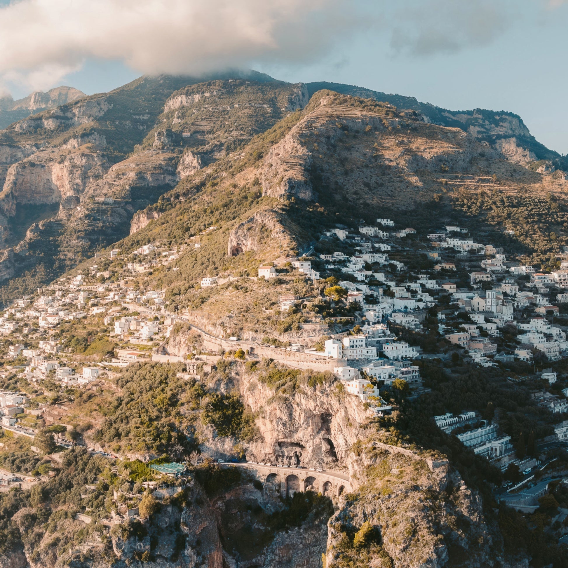 Italian Coastline Art Print