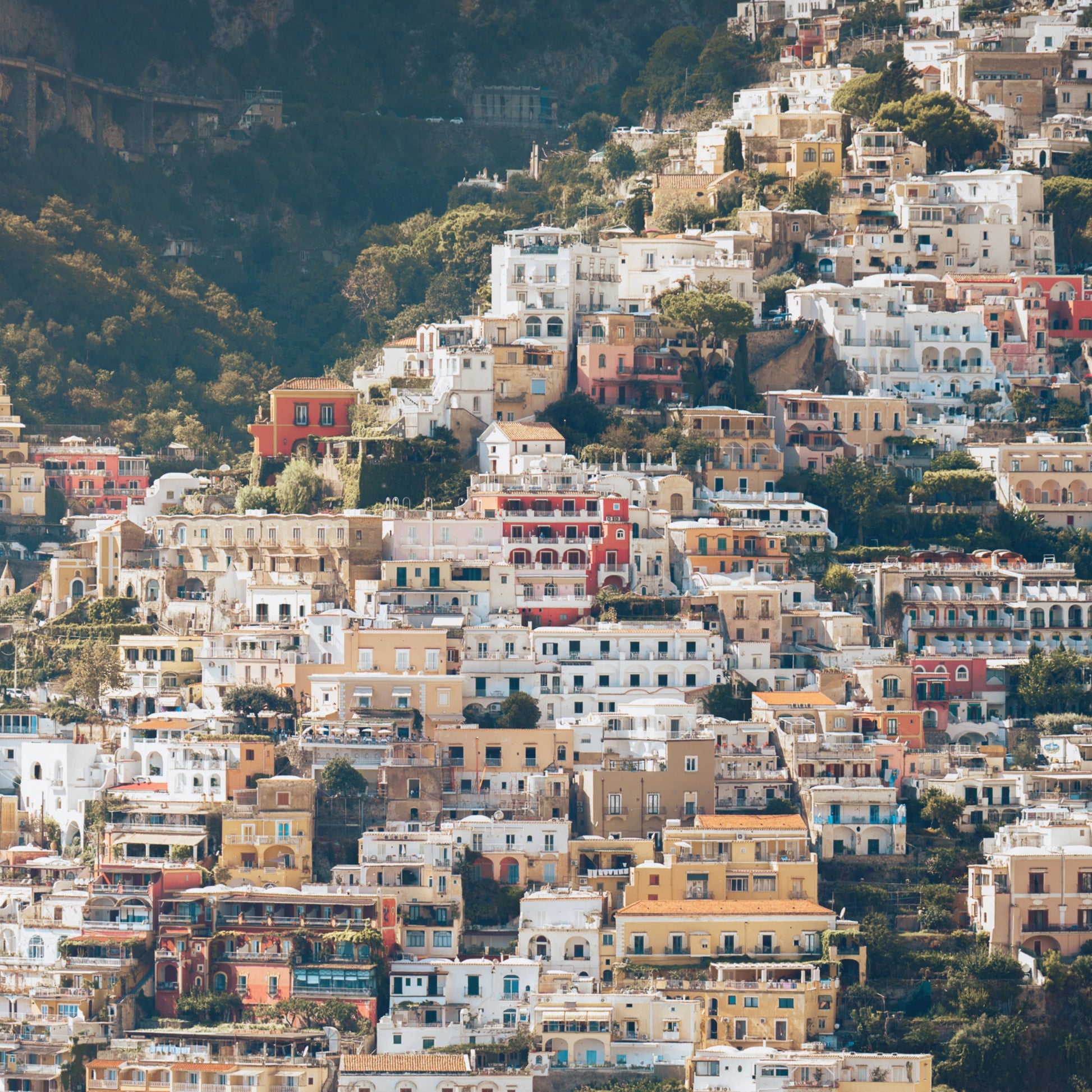 Vertical Village Art Print