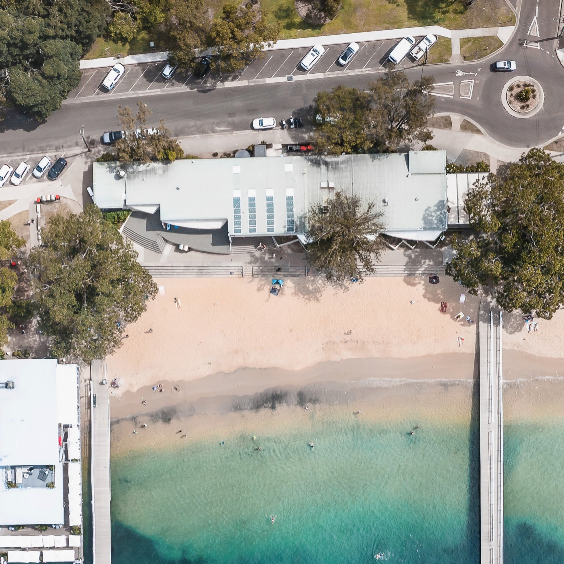 Balmoral Baths Art Print