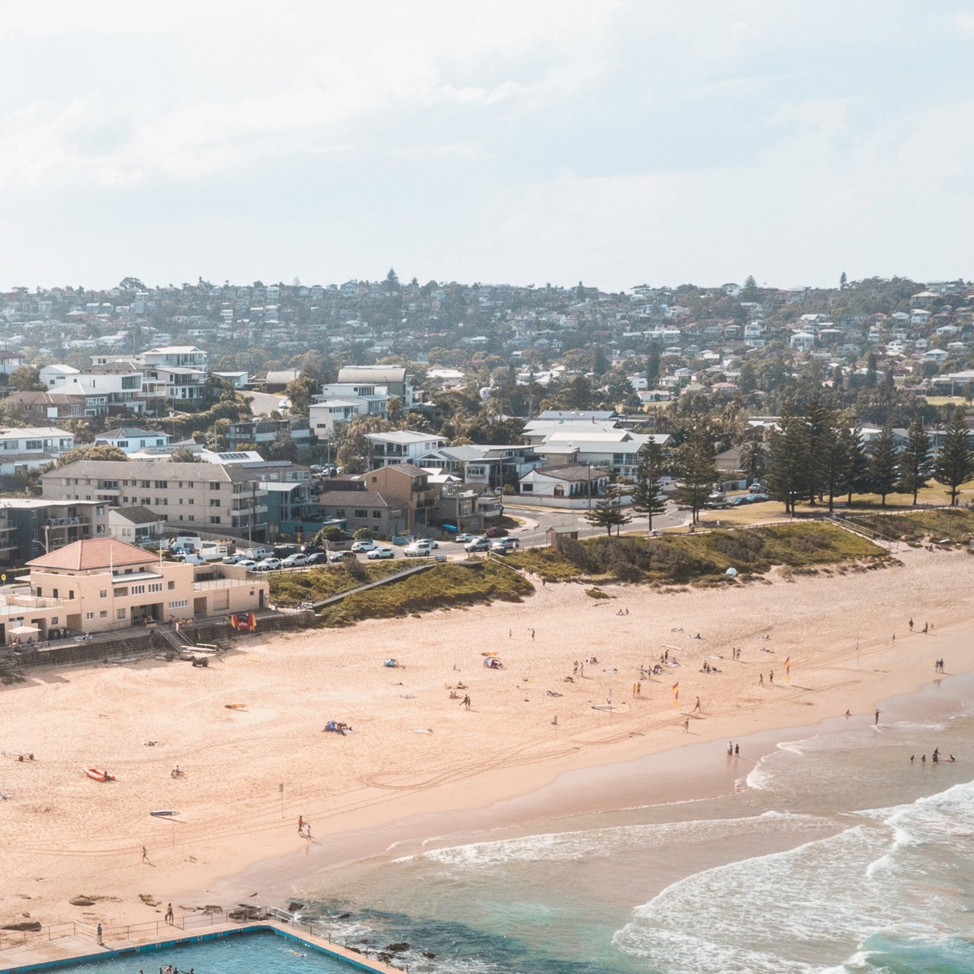 Curly Waters Art Print