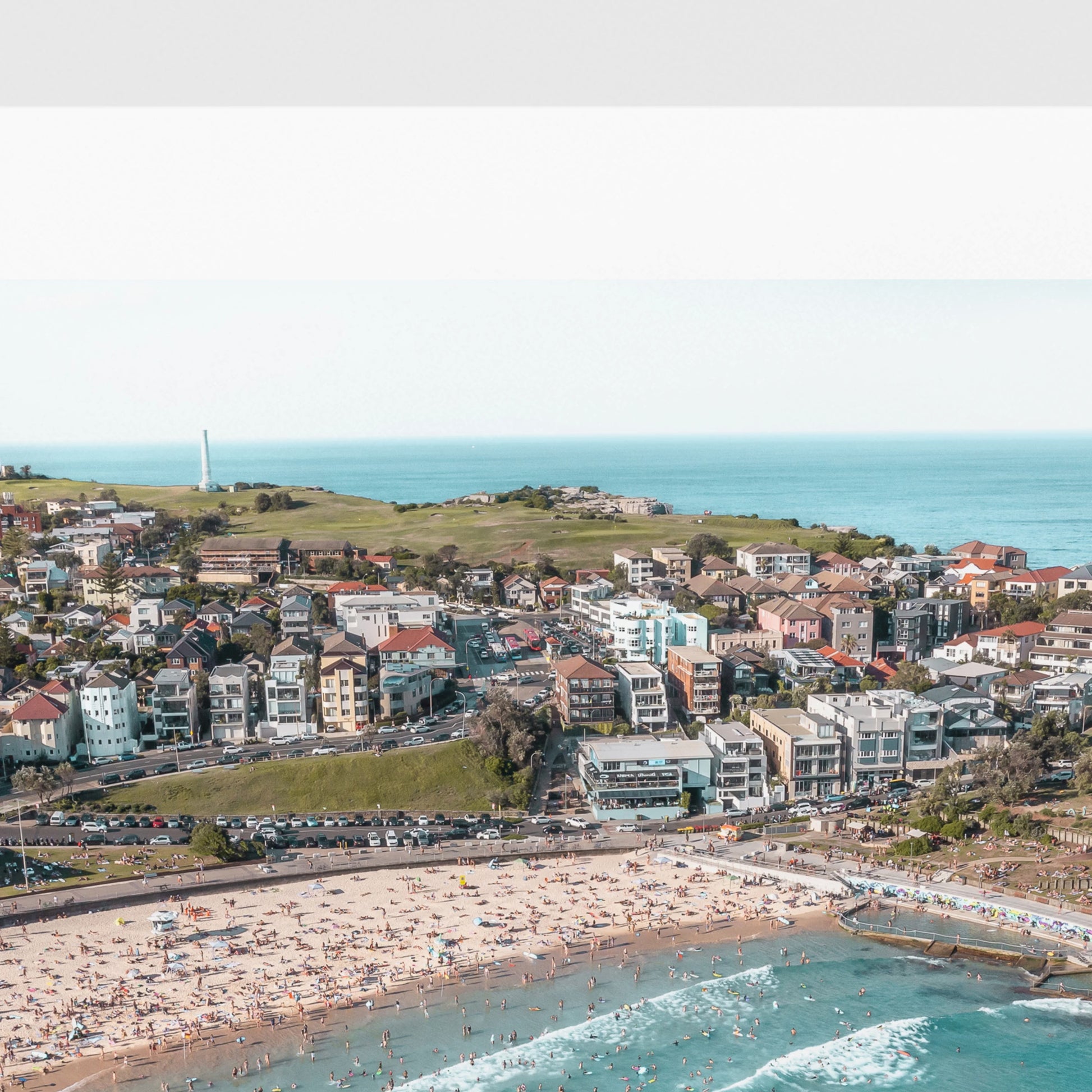 Crisp Bondi Morning Art Print