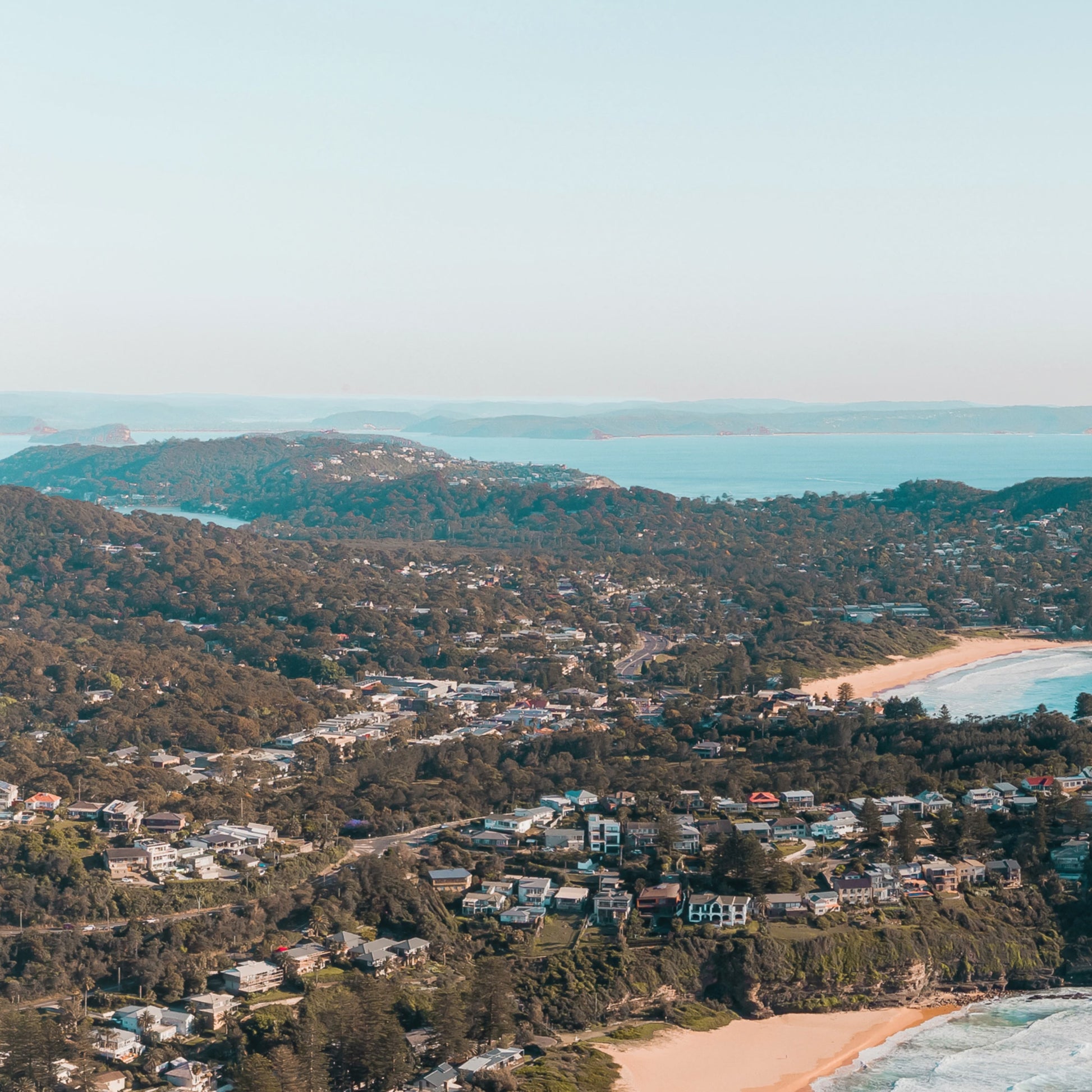 Above Bilgola Art Print