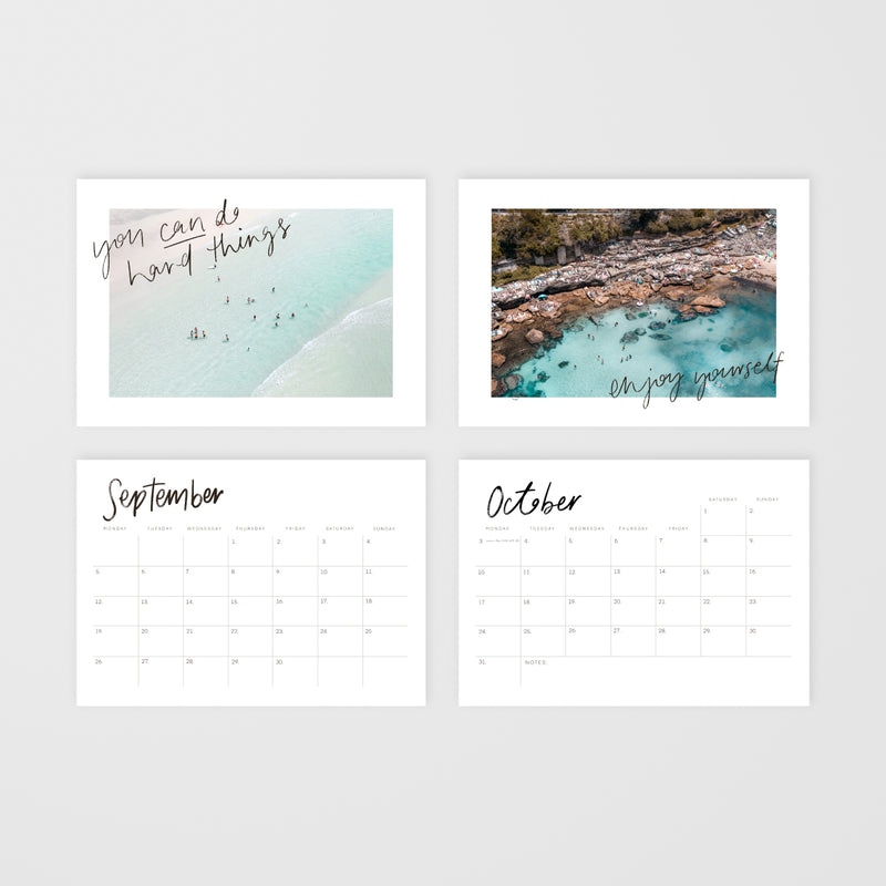 Through Our Lens X Breathe + Bloom 2022 Calendar-Through Our Lens-Through Our Lens