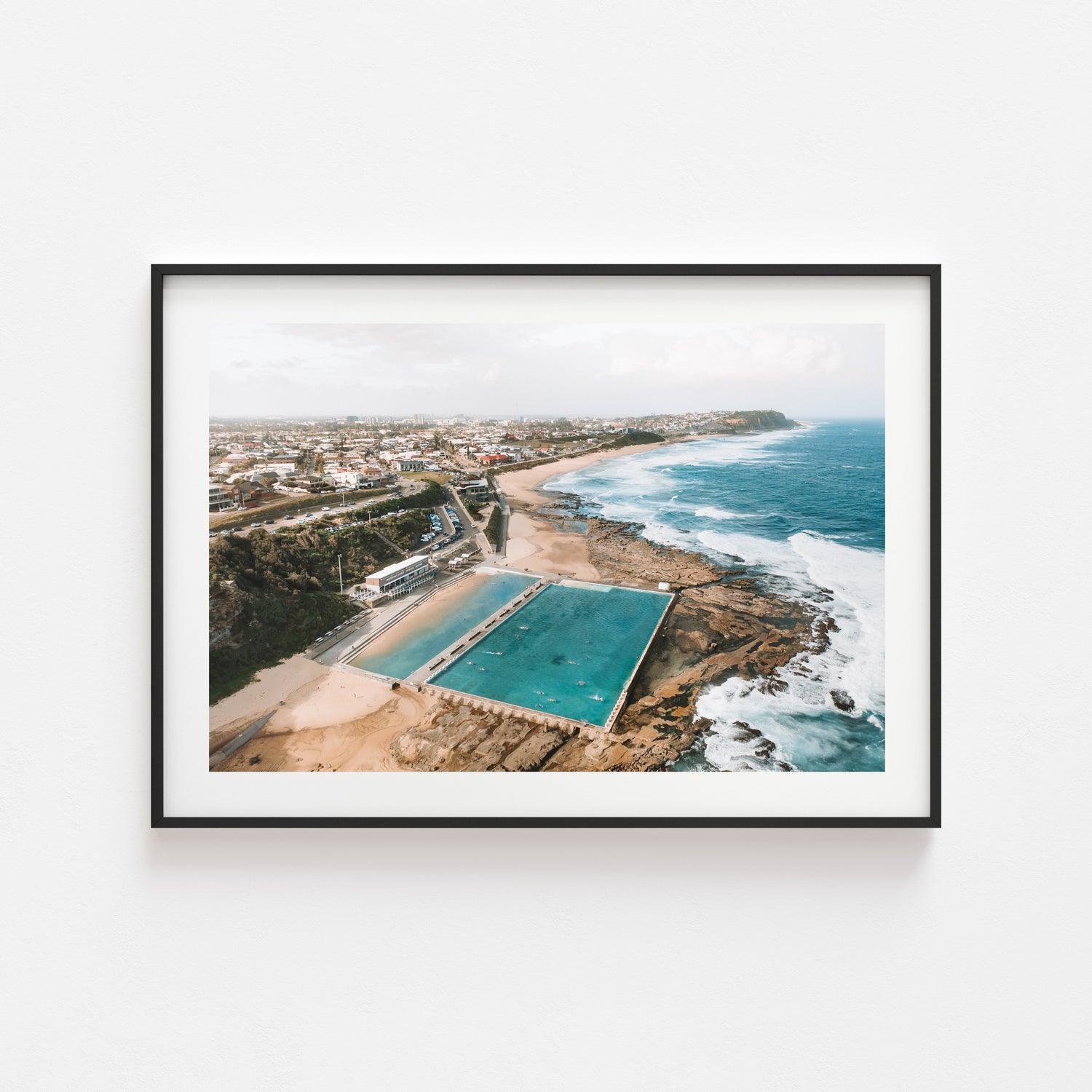 Above Merewether Art Print - Through Our Lens