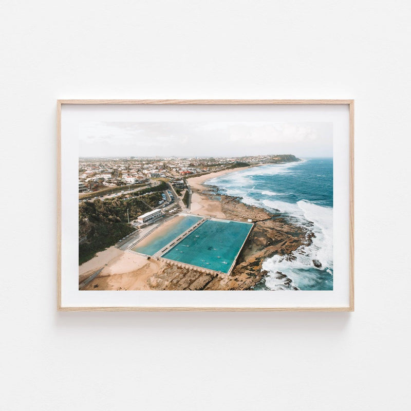 Above Merewether Art Print - Through Our Lens