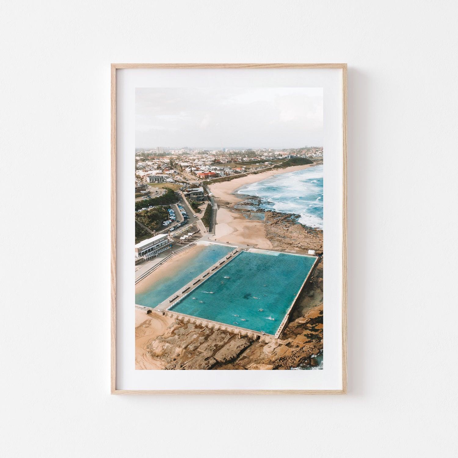 Above Merewether Art Print - Through Our Lens