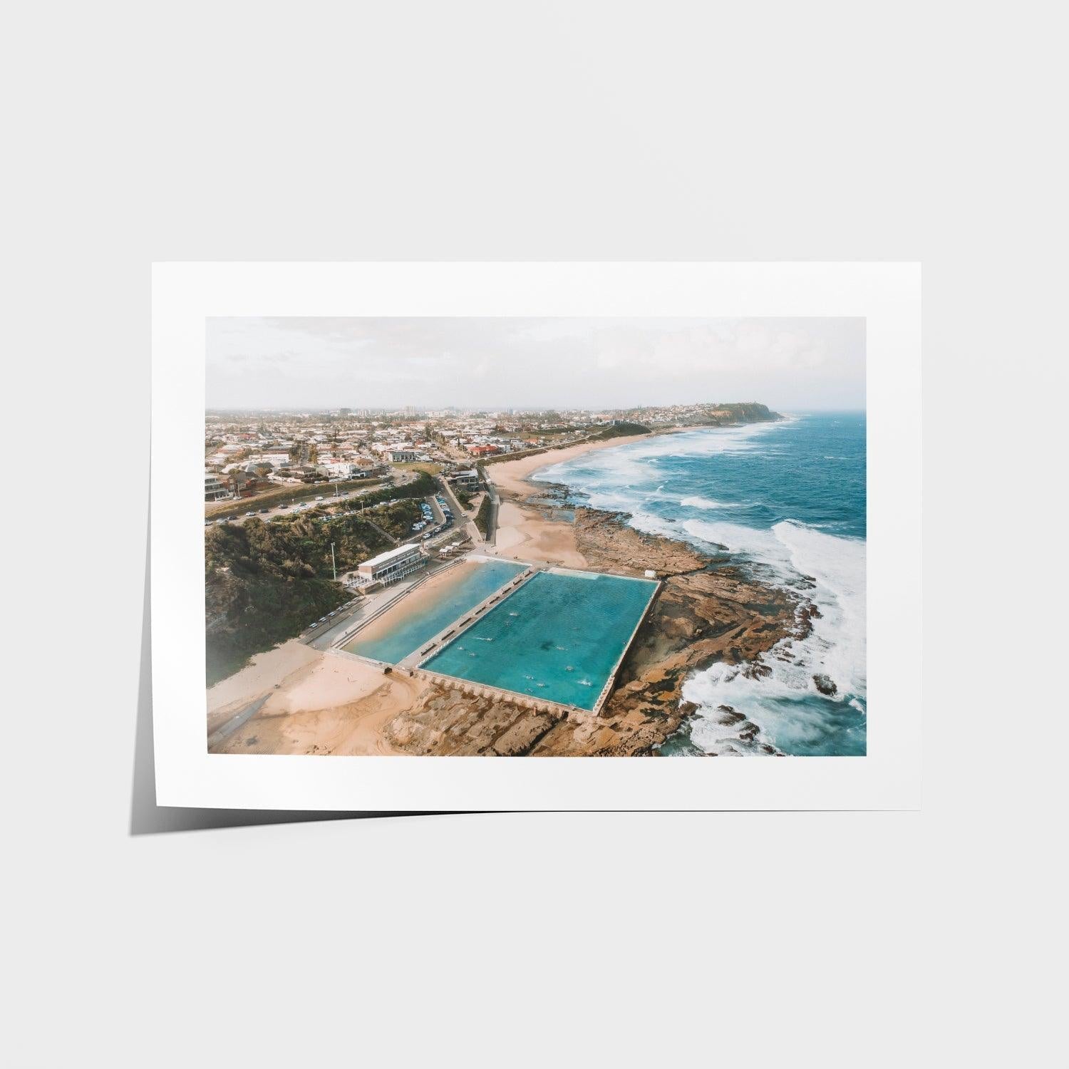 Above Merewether Art Print - Through Our Lens