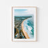 Along Terrigal Art Print-Print-Through Our Lens-Oak Frame-Small-Through Our Lens