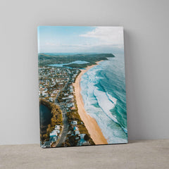 Along Terrigal Art Print-Print-Through Our Lens-Stretched Canvas-Small-Through Our Lens