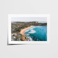 Avalon Beach Art Print-Print-Through Our Lens-Unframed-Small-Landscape-Through Our Lens