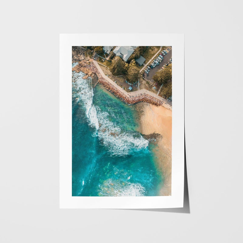 Avoca Beach Rockpool Art Print-Print-Through Our Lens-Unframed-Small-Portrait-Through Our Lens