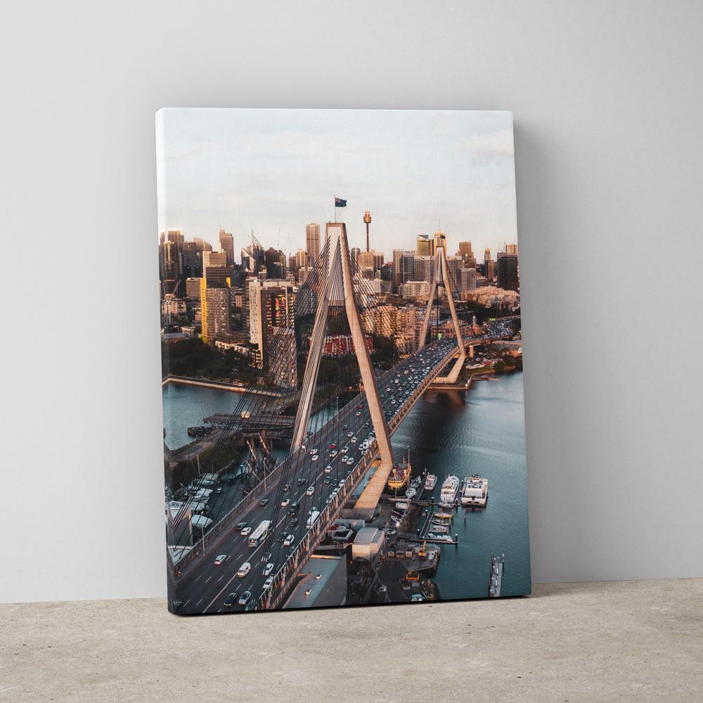 Anzac Bridge Sunset - Through Our Lens