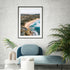 Avalon Beach Art Print-Print-Small-Black Frame-Portrait-Through Our Lens