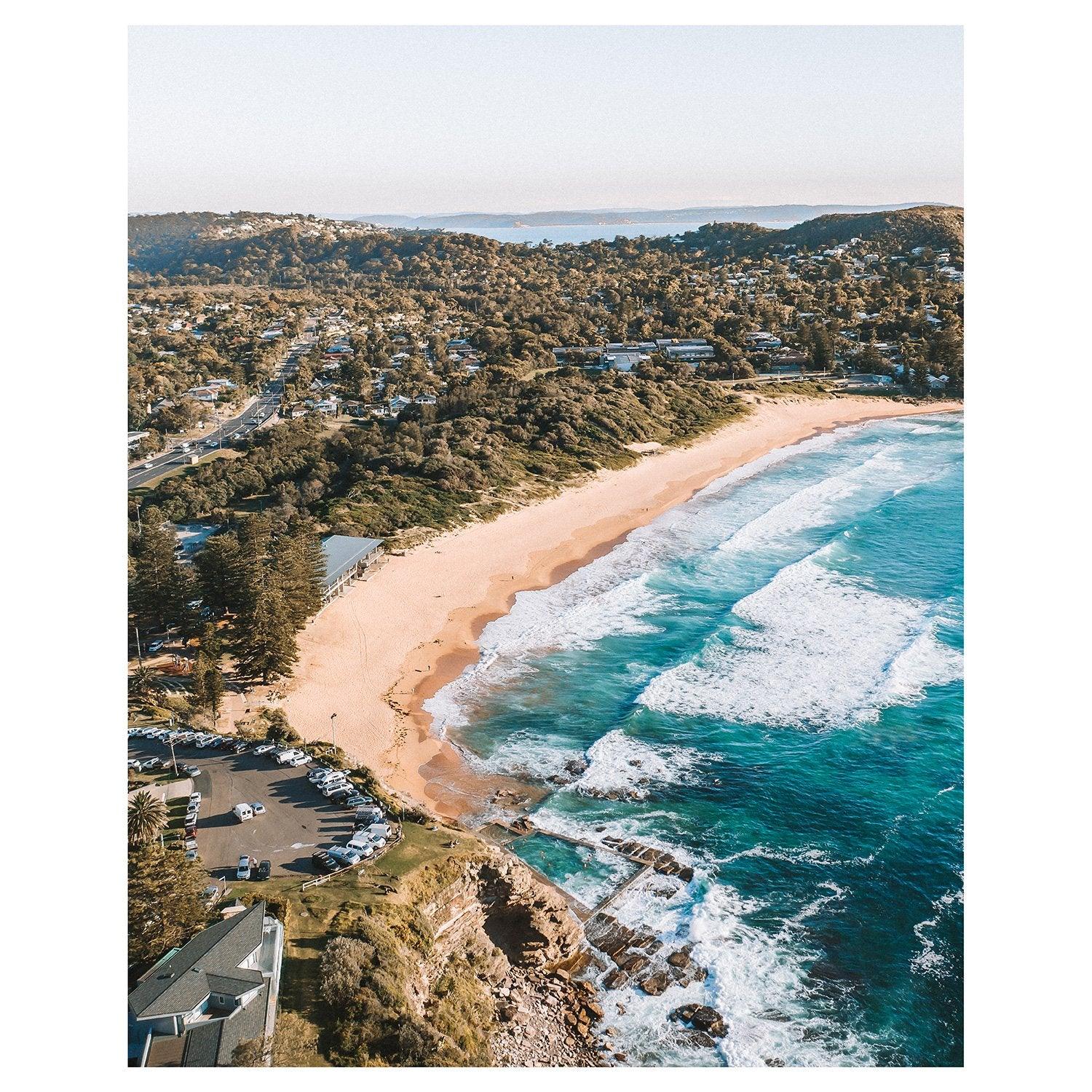 Avalon Beach Art Print-Print-Through Our Lens