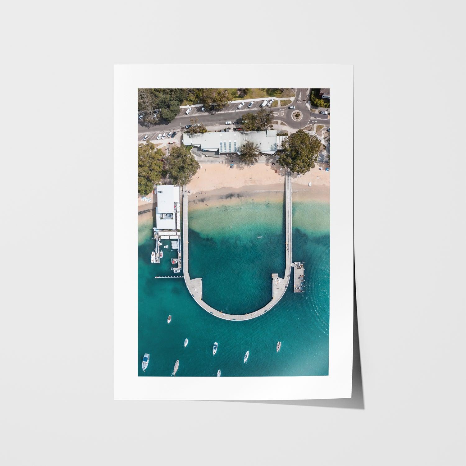 Balmoral Baths Art Print-Print-Through Our Lens-Unframed-Small-Through Our Lens