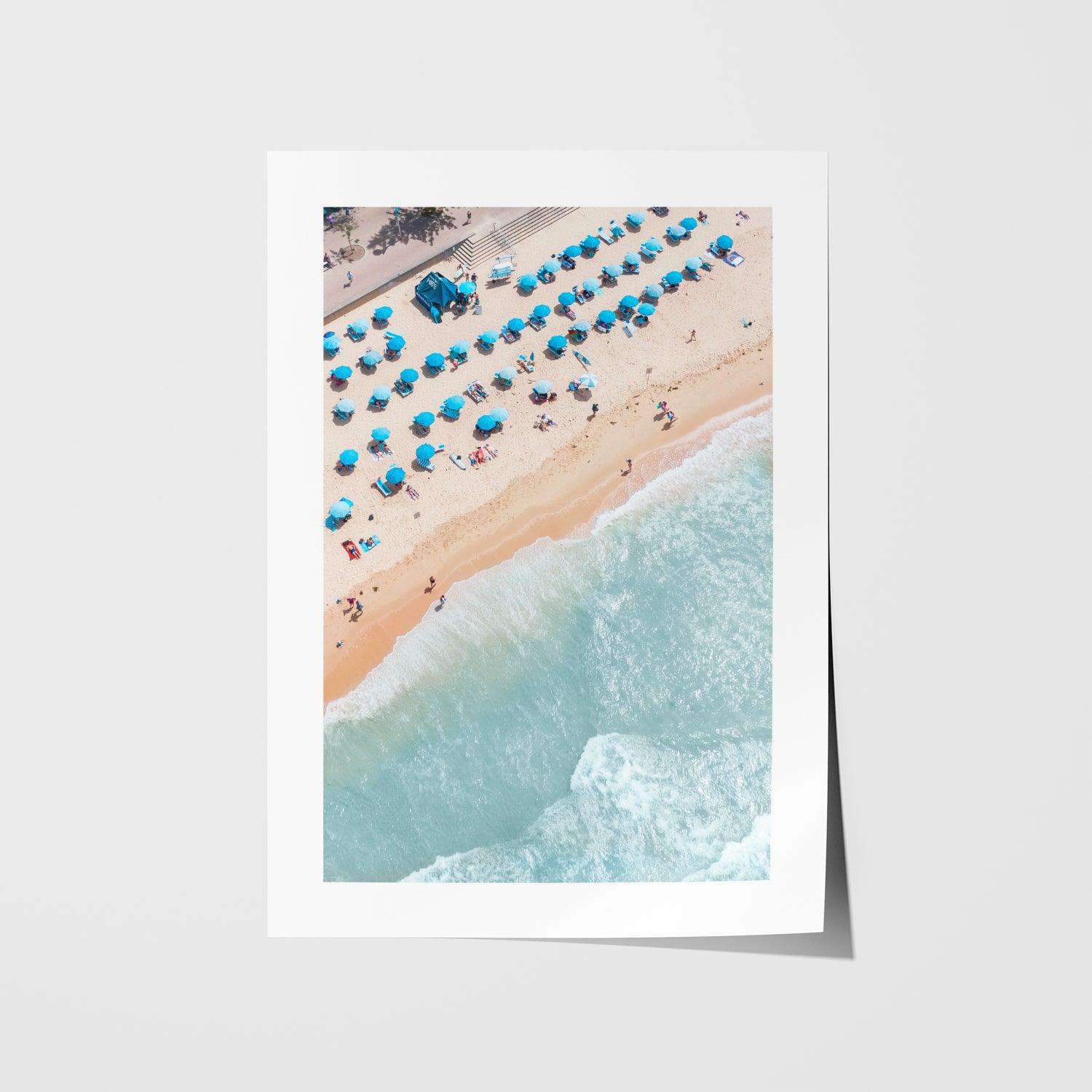 Blue Shades Art Print - Through Our Lens