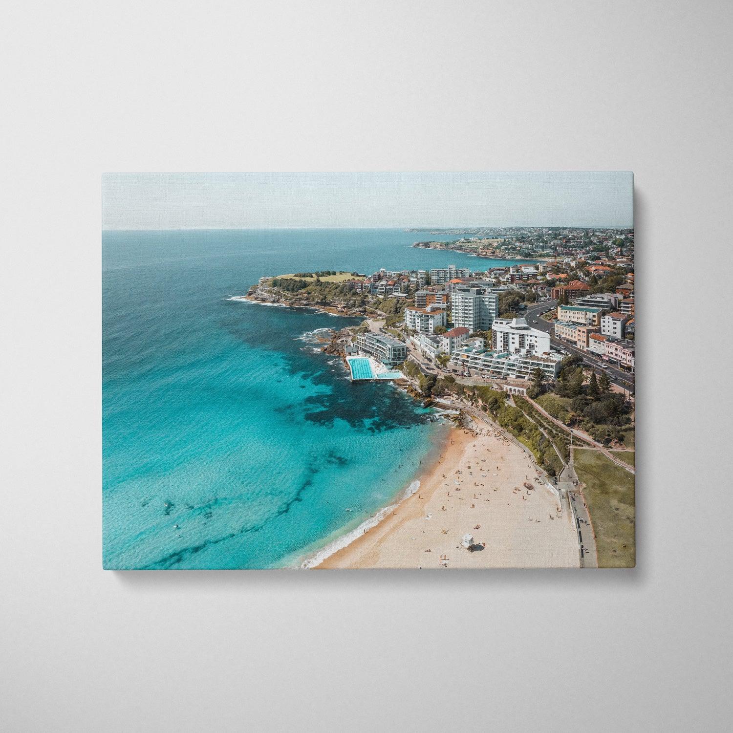 Bondi Views Art Print-Print-Through Our Lens-Stretched Canvas-Small-Landscape-Through Our Lens