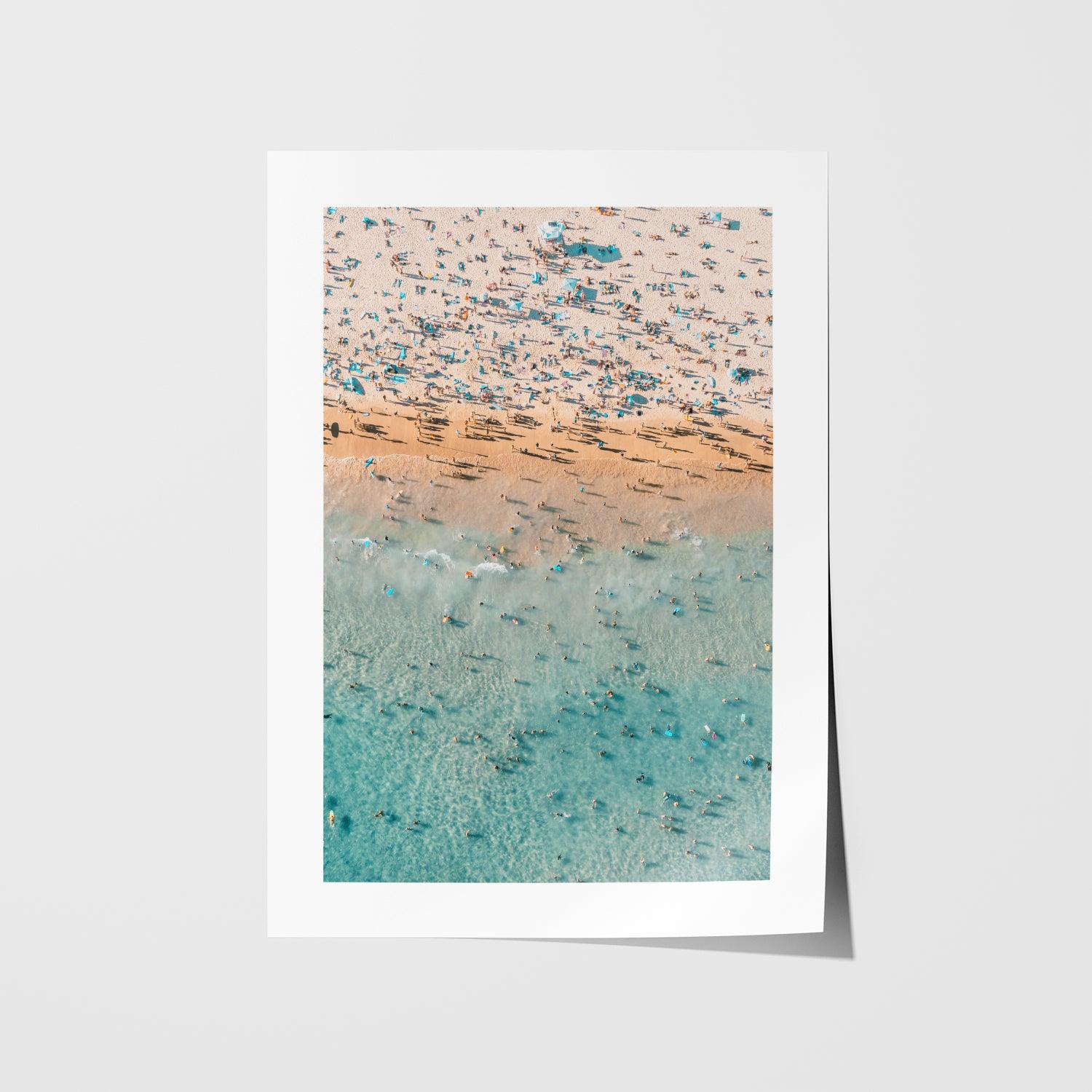 Bondi Summer Art Print-Print-Through Our Lens-Unframed-Small-Portrait-Through Our Lens