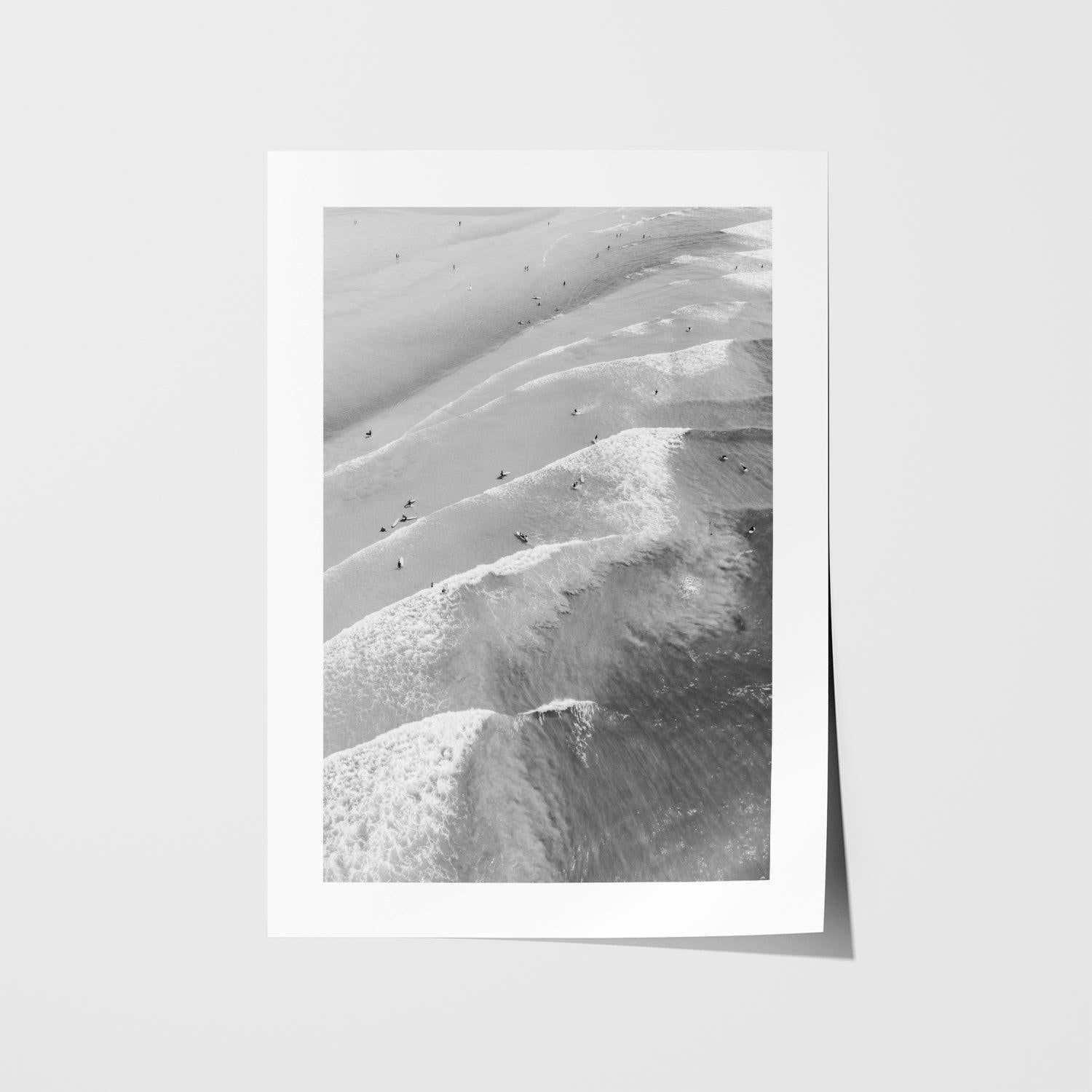 Breaking Waves Wall Art Print-Print-Through Our Lens-Unframed-Small-Through Our Lens