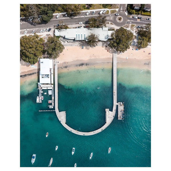 Balmoral Baths Art Print-Print-Through Our Lens