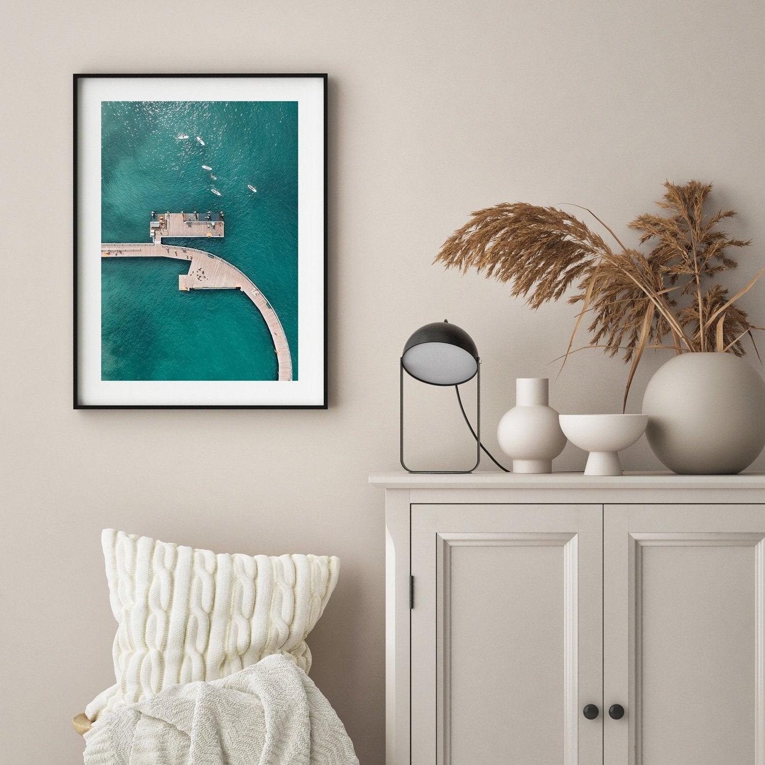 Balmoral Corner Art Print-Print-Small-Black Frame-Through Our Lens