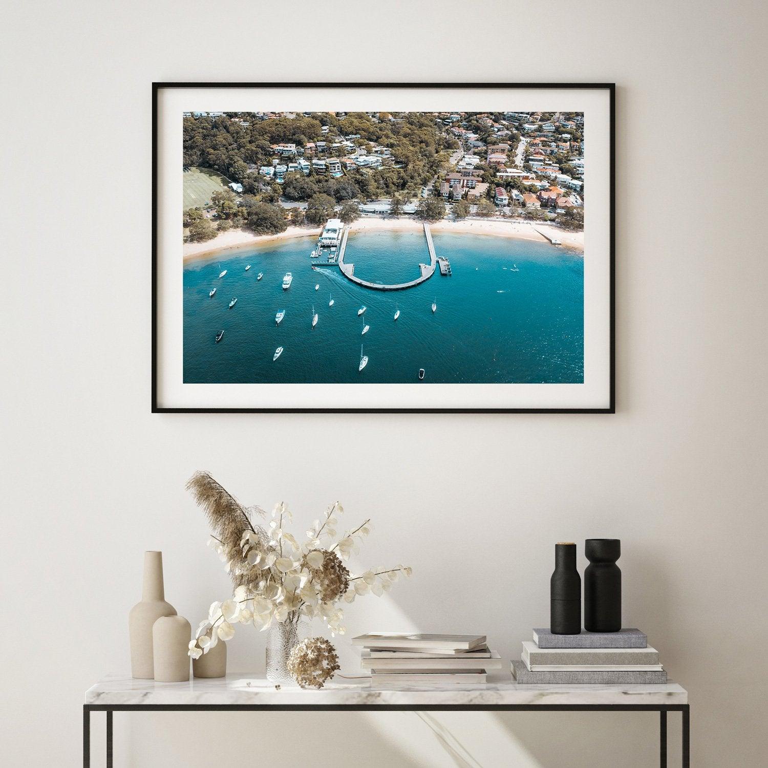 Balmoral Landscape Art Print-Print-Small-Black Frame-Landscape-Through Our Lens